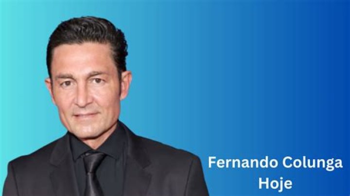 Unveiling Fernando Colunga: Insights And Intriguing Revelations