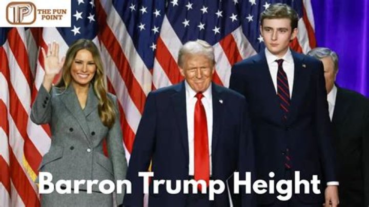 How Tall Is Barron Trump? Uncovering The President's Son's Height