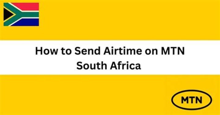 How To Send Airtime On MTN