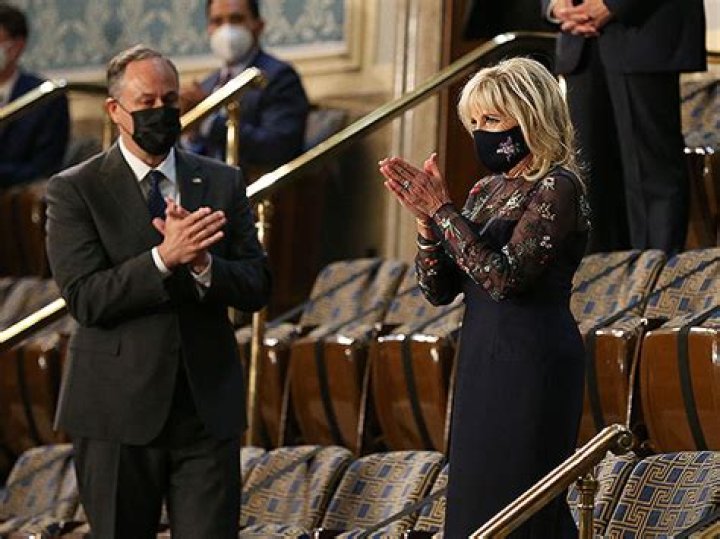 Jill Biden Wears Mesh Floral Dress To Congressional Speech: Pics Hollywood Life ·