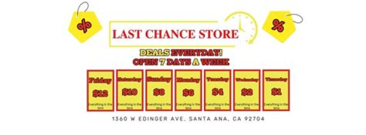 Unveiling The Hidden Treasures Of Last Chance Store Santa Ana