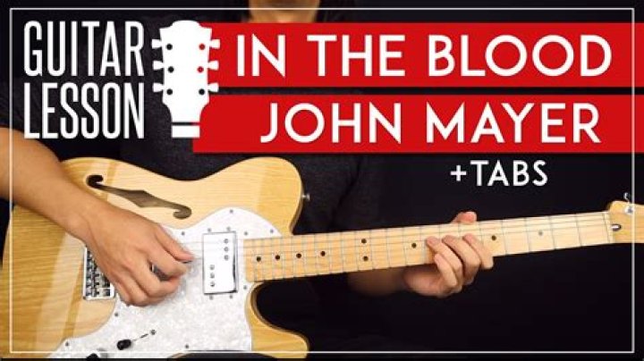 Unveiling The Meaning Behind "In The Blood" By John Mayer: A Deeper Dive