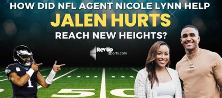 Rising NFL agent Nicole Lynn wins over prospects through perseverance, smarts and digging in her hee ·