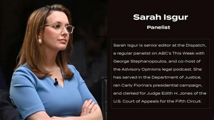 Unveiling The Political Insights Of Sarah Isgur, Scott Keller, And Beyond