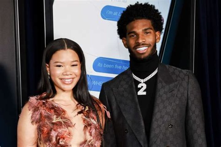 Storm Reid And Shedeur Sanders