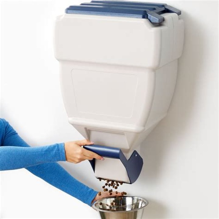 The Ultimate Wall-Mounted Pet Food Dispenser: Convenience And Style For Your Furry Friend