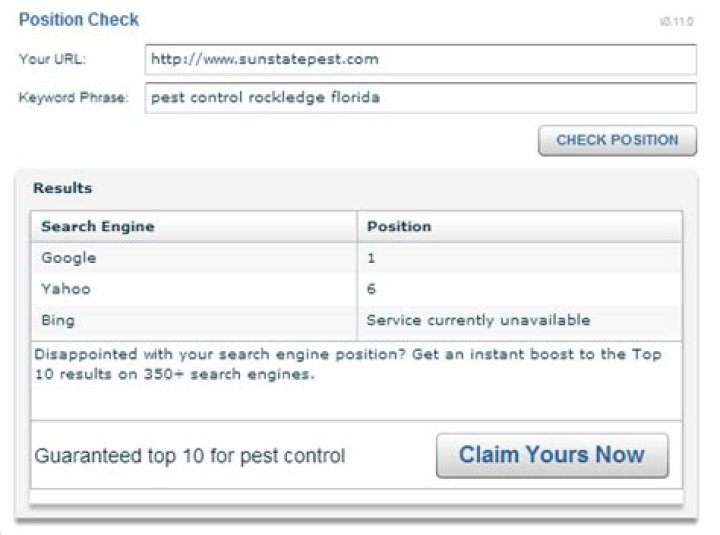 The Ultimate Guide To Web Position Checking