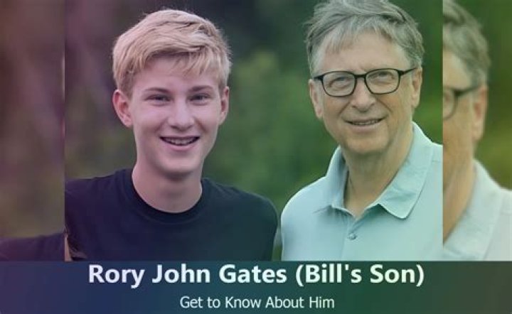 Who is Rory John Gates? Meet Bill Gates & Melinda Gates Son